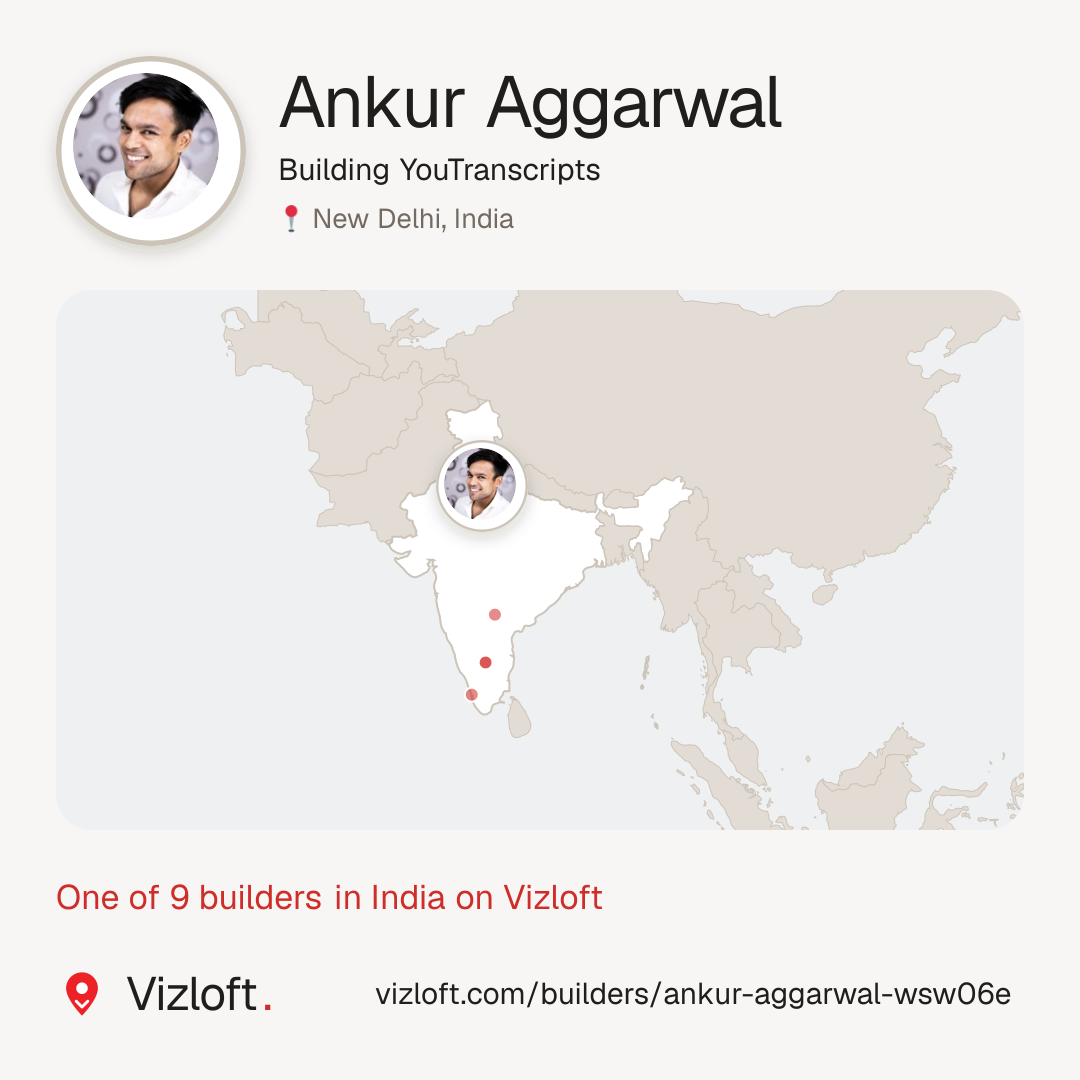 Preview: Ankur Aggarwal on the Vizloft map